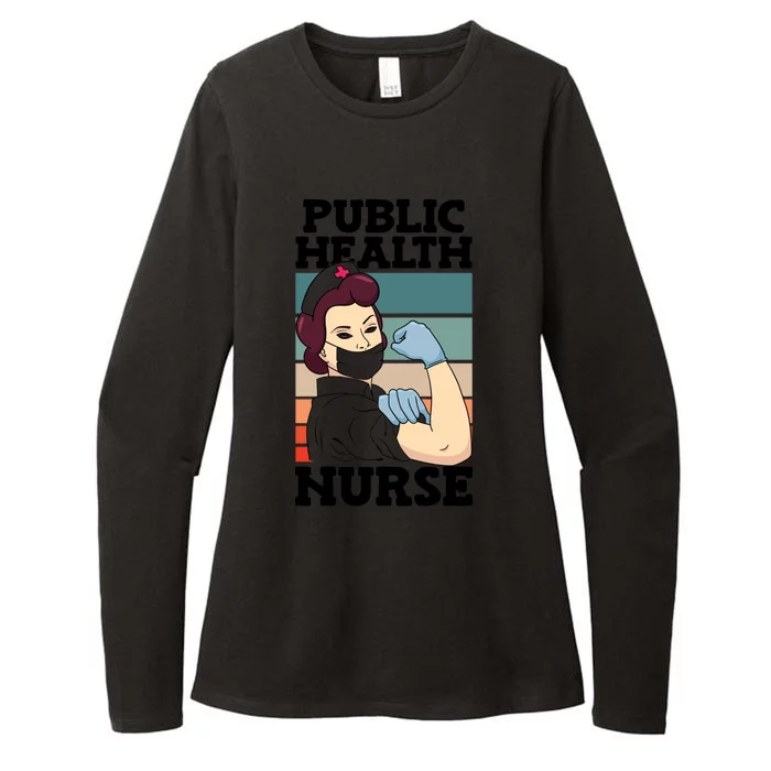 Public Health Nurse Nursing Profession National Nurses Day Gift Womens CVC Long Sleeve Shirt