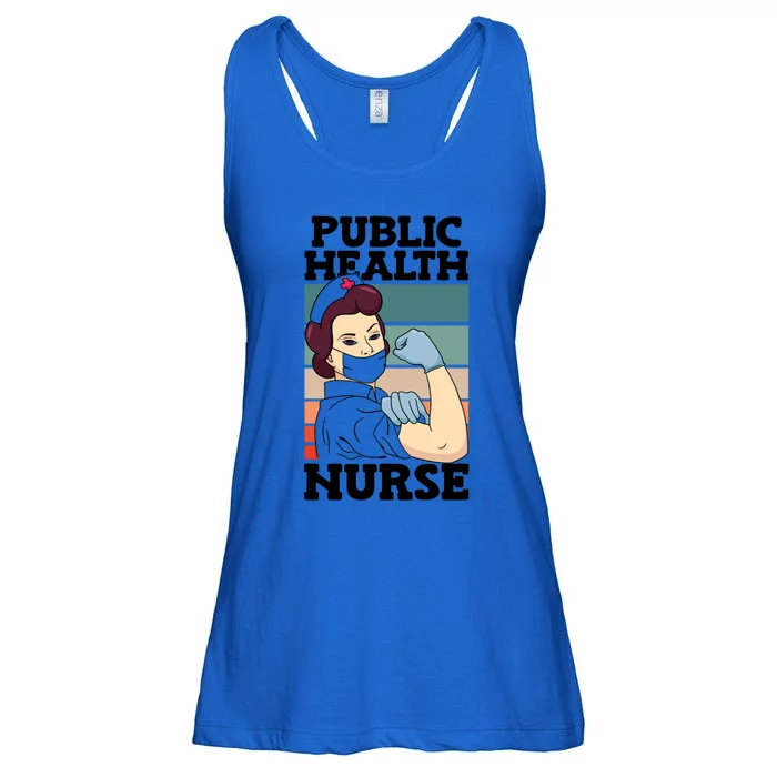 Public Health Nurse Nursing Profession National Nurses Day Gift Ladies Essential Flowy Tank