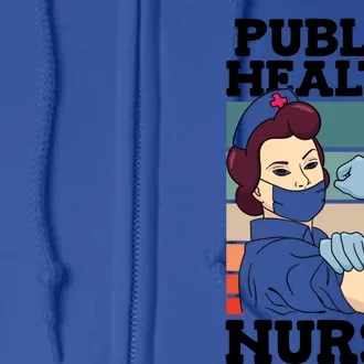 Public Health Nurse Nursing Profession National Nurses Day Gift Full Zip Hoodie