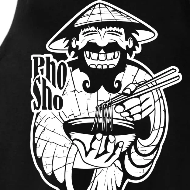 Pho Sho Funny Vietnamese Ladies Tri-Blend Wicking Tank