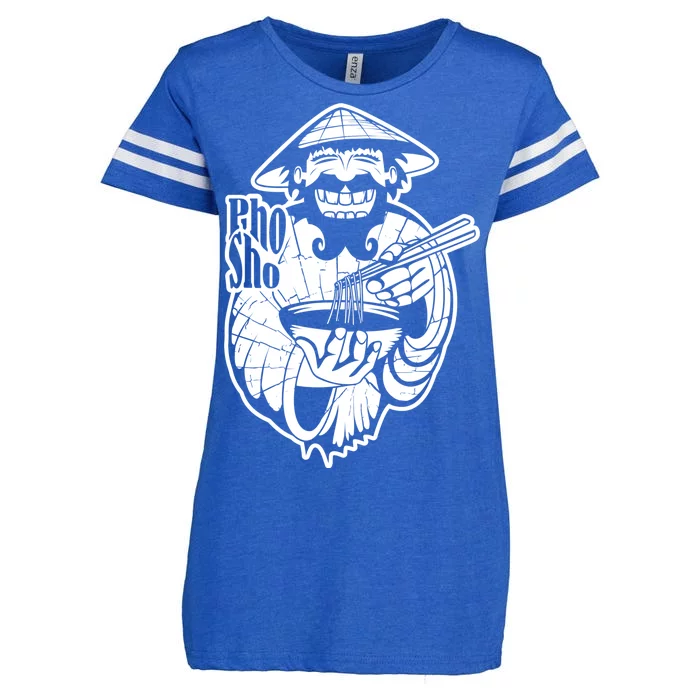 Pho Sho Funny Vietnamese Enza Ladies Jersey Football T-Shirt