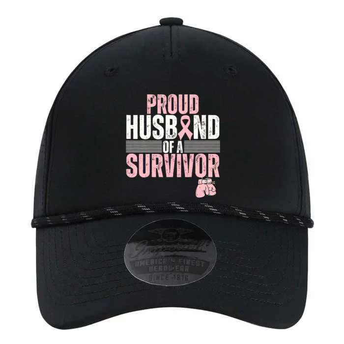 Proud Husband Of Survivor Breast Cancer Survivor Awareness Performance The Dyno Cap