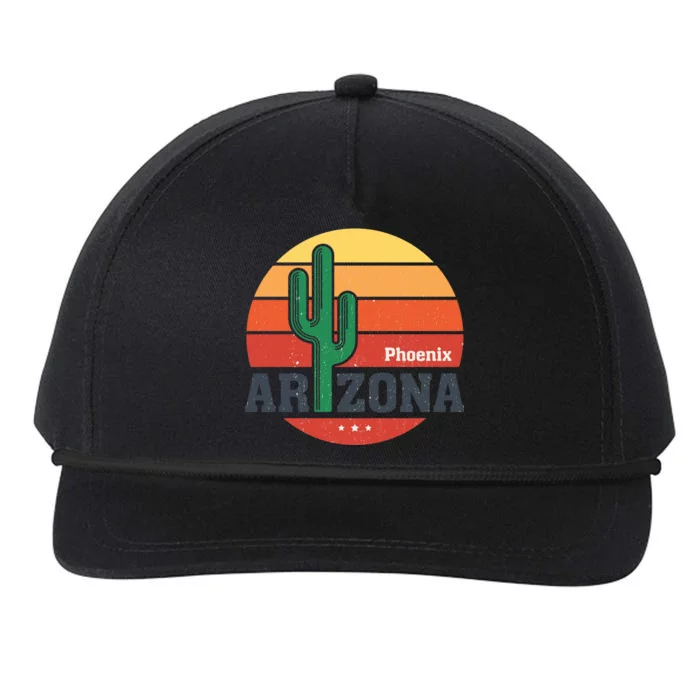 Phoenix Arizona Retro Snapback Five-Panel Rope Hat