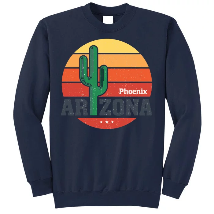 Phoenix Arizona Retro Tall Sweatshirt