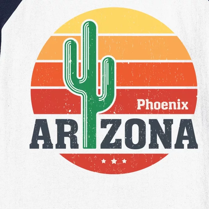 Phoenix Arizona Retro Baseball Sleeve Shirt