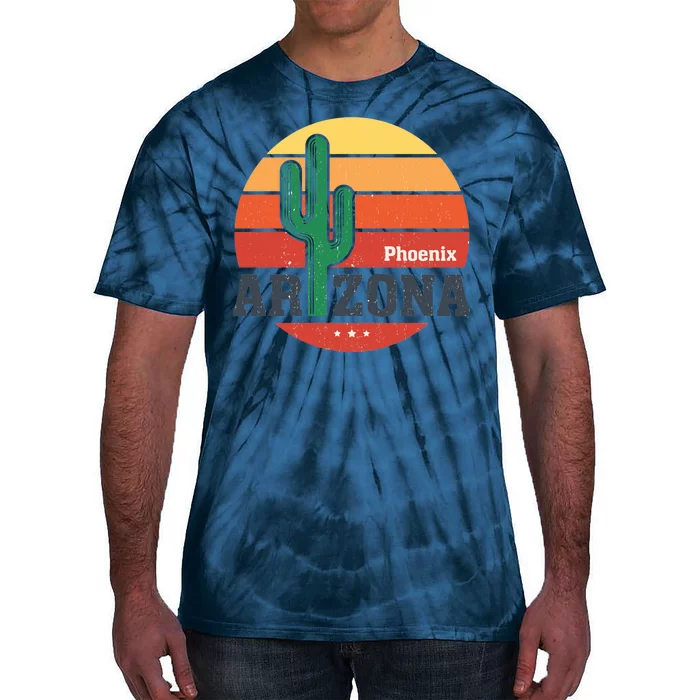 Phoenix Arizona Retro Tie-Dye T-Shirt