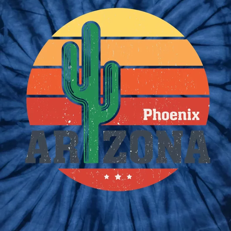 Phoenix Arizona Retro Tie-Dye T-Shirt