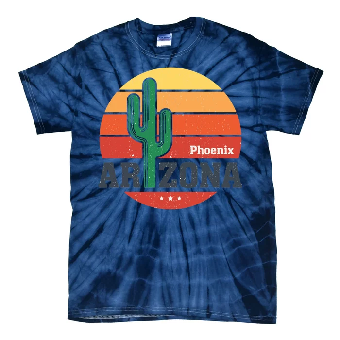 Phoenix Arizona Retro Tie-Dye T-Shirt