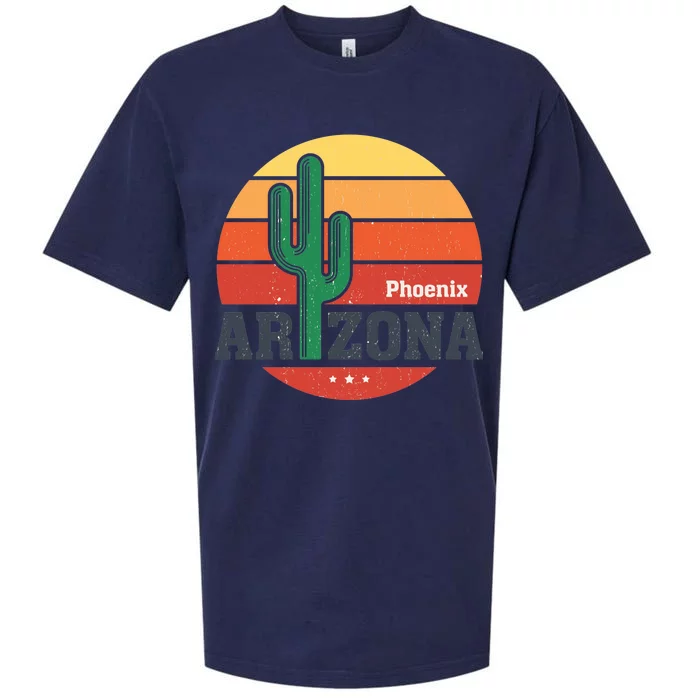 Phoenix Arizona Retro Sueded Cloud Jersey T-Shirt