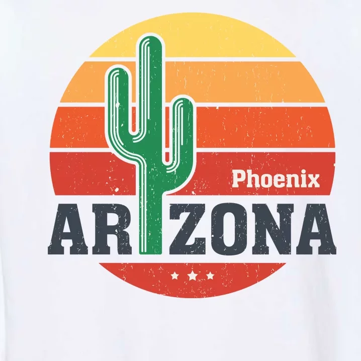 Phoenix Arizona Retro Garment-Dyed Sweatshirt