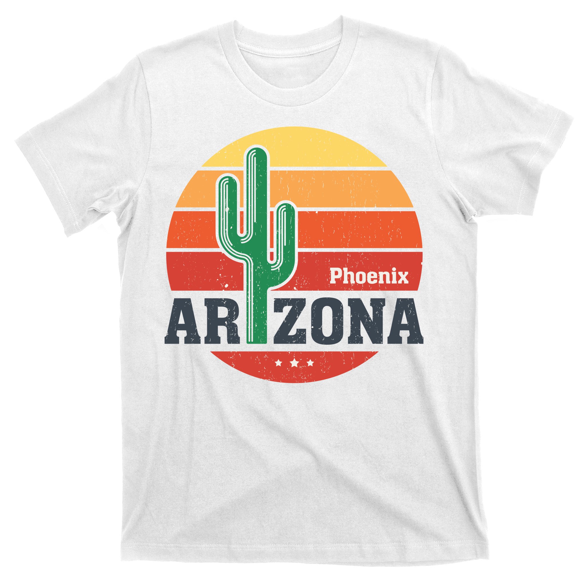 Standard madlavning kromatisk Phoenix Arizona Retro T-Shirt | TeeShirtPalace
