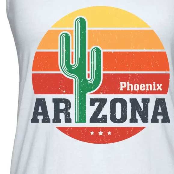 Phoenix Arizona Retro Ladies Essential Flowy Tank