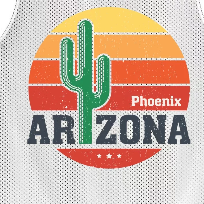 Phoenix Arizona Retro Mesh Reversible Basketball Jersey Tank