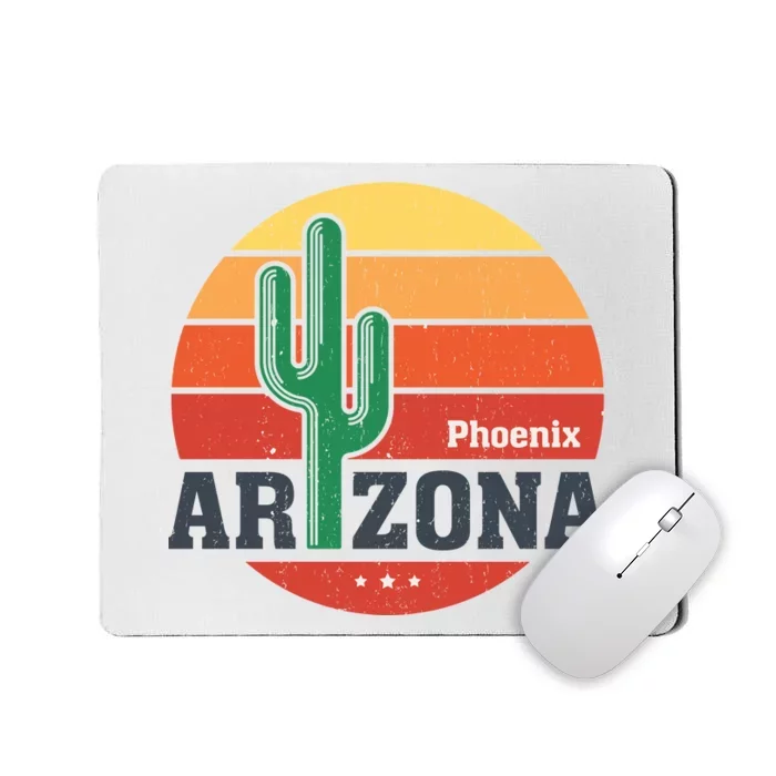 Phoenix Arizona Retro Mousepad