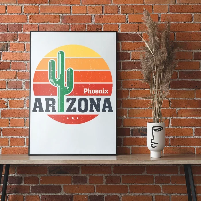 Phoenix Arizona Retro Poster