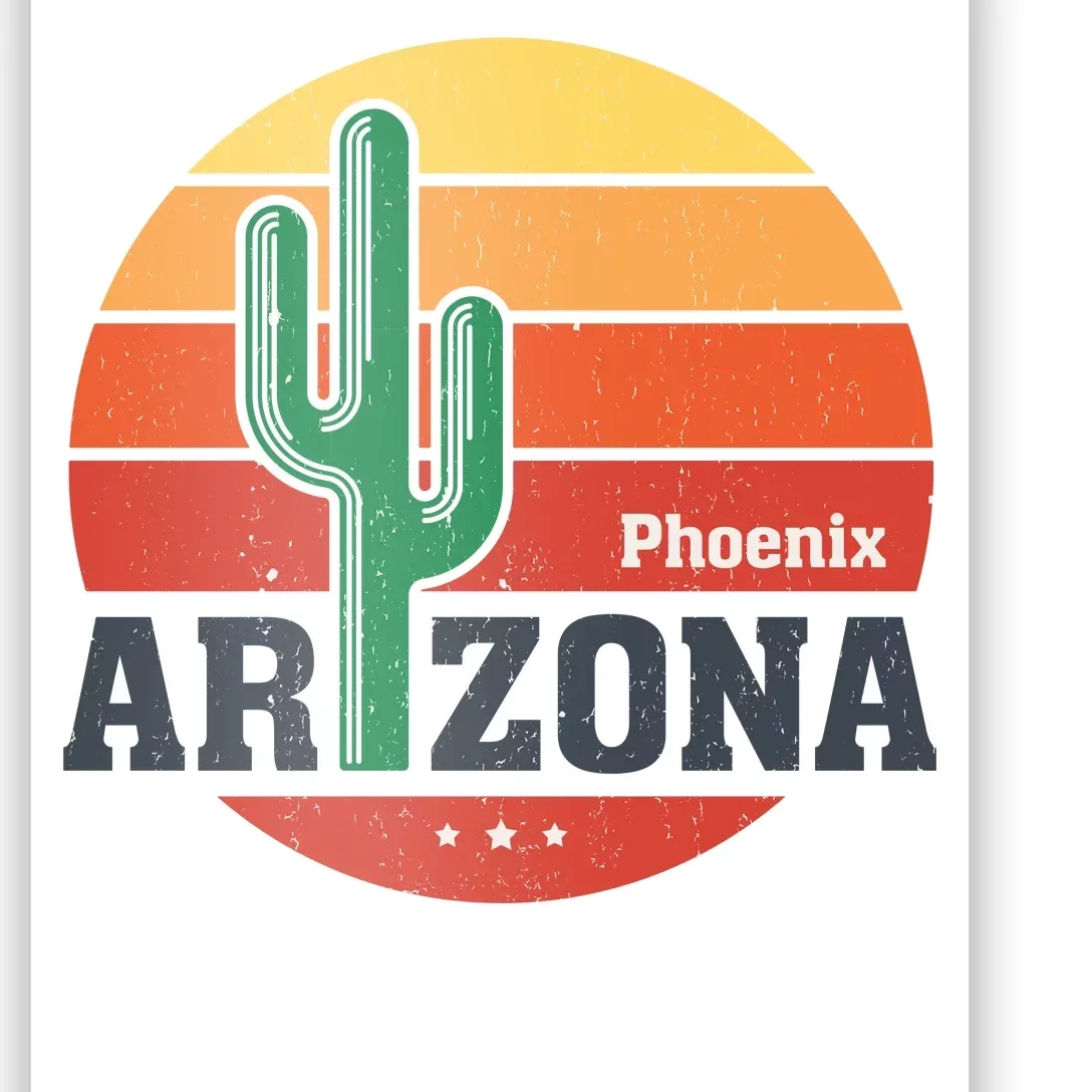 Phoenix Arizona Retro Poster