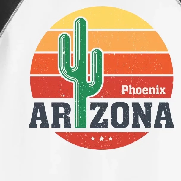 Phoenix Arizona Retro Toddler Fine Jersey T-Shirt