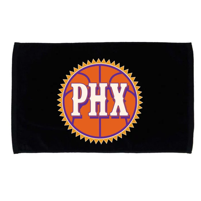 Phoenix PHX Basketball Sun Ball Microfiber Hand Towel