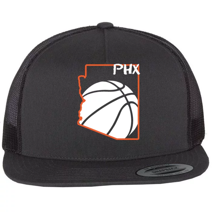 Phoenix PHX Basketball Valley Flat Bill Trucker Hat