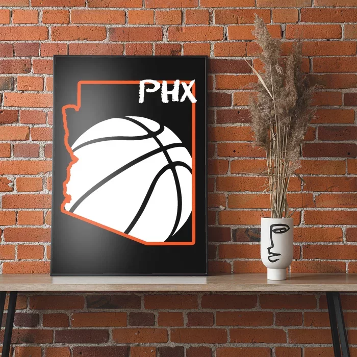 Phoenix PHX Basketball Valley Poster