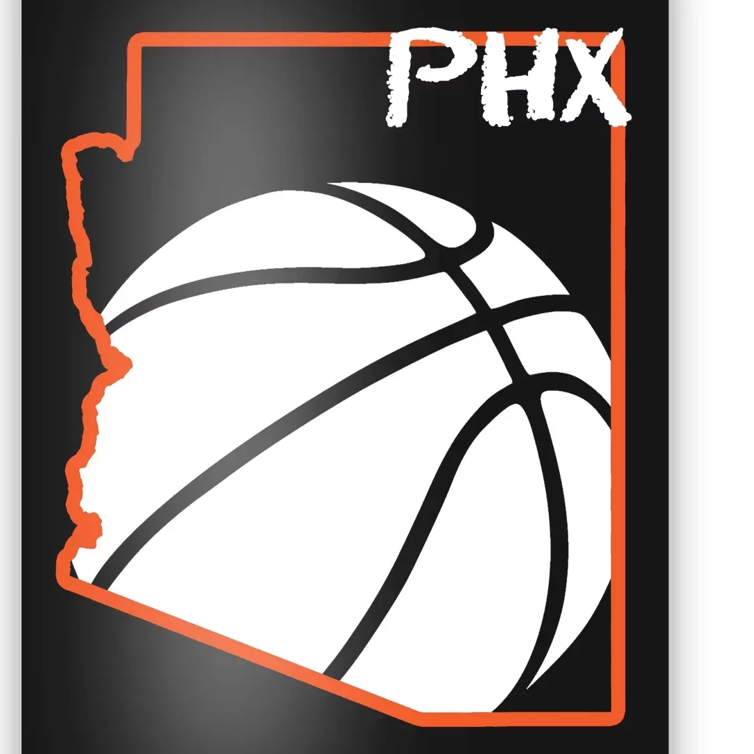 Phoenix PHX Basketball Valley Poster