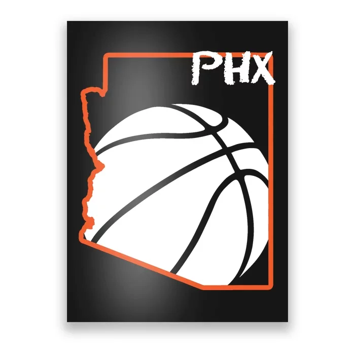 Phoenix PHX Basketball Valley Poster