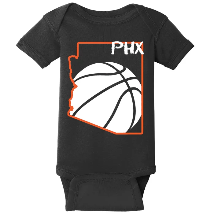 Phoenix PHX Basketball Valley Baby Bodysuit