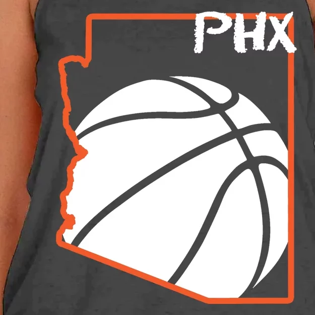 Phoenix PHX Basketball Valley Women's Knotted Racerback Tank