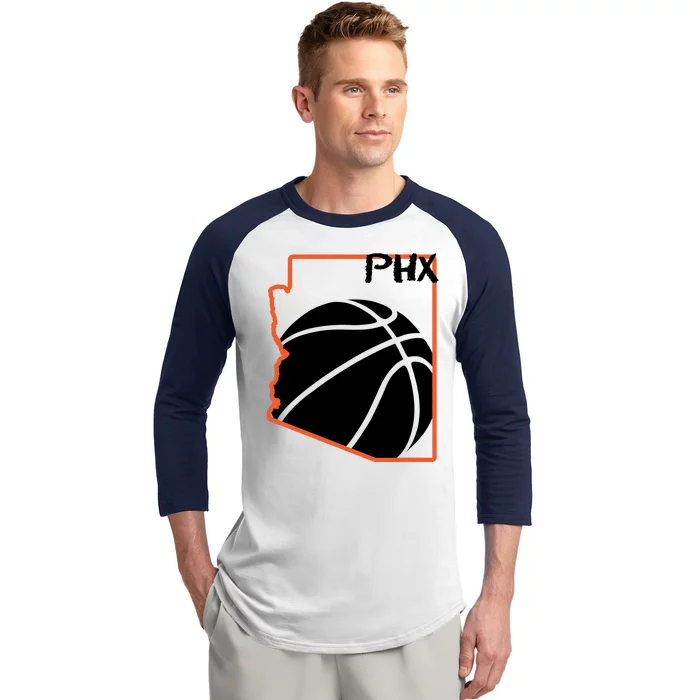 Phoenix PHX Basketball Valley Baseball Sleeve Shirt