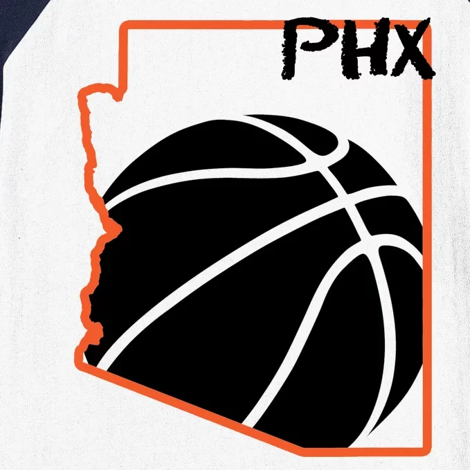 Phoenix PHX Basketball Valley Baseball Sleeve Shirt