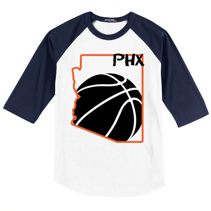 Phoenix PHX Basketball Valley Baseball Sleeve Shirt