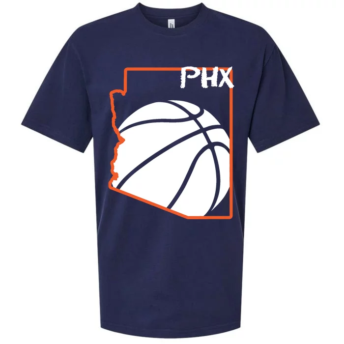 Phoenix PHX Basketball Valley Sueded Cloud Jersey T-Shirt