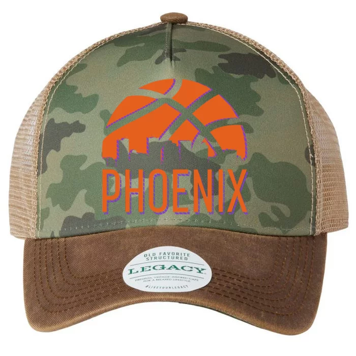 Phoenix Skyline Basketball Fan Legacy Tie Dye Trucker Hat