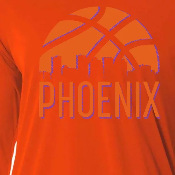 Phoenix Skyline Basketball Fan Cooling Performance Long Sleeve Crew