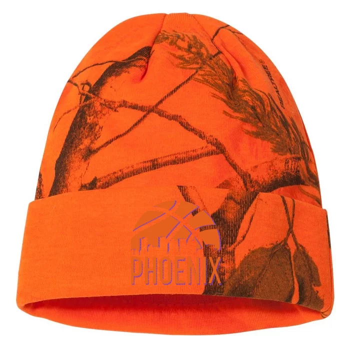 Phoenix Skyline Basketball Fan Kati - 12in Camo Beanie