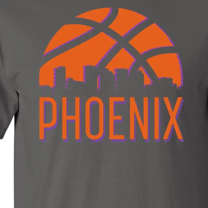 Phoenix Skyline Basketball Fan Tall T-Shirt