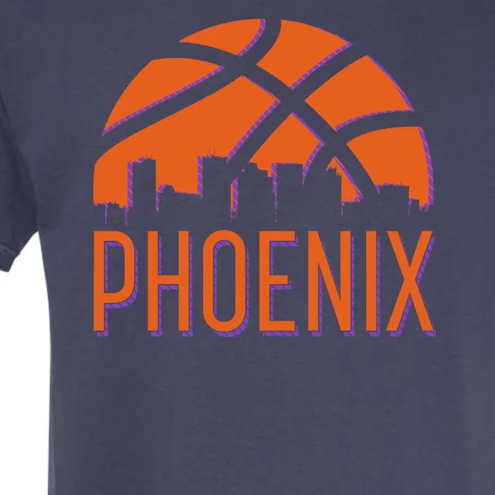 Phoenix Skyline Basketball Fan Garment-Dyed Heavyweight T-Shirt