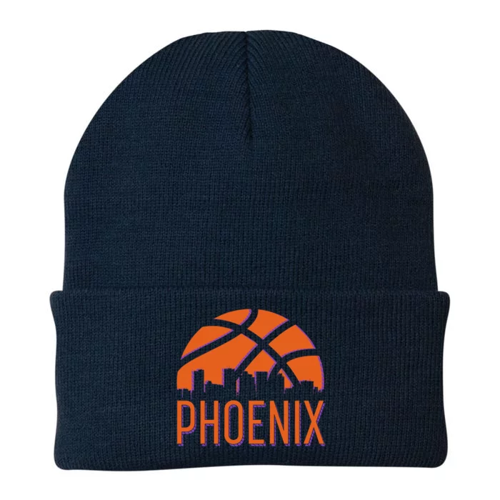 Phoenix Skyline Basketball Fan Knit Cap Winter Beanie