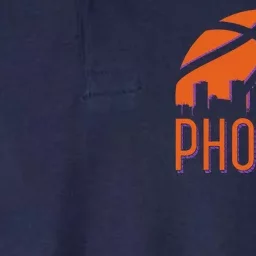 Phoenix Skyline Basketball Fan Softstyle Adult Sport Polo