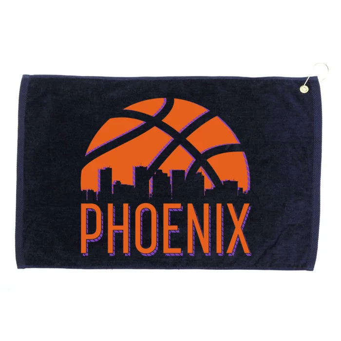 Phoenix Skyline Basketball Fan Grommeted Golf Towel