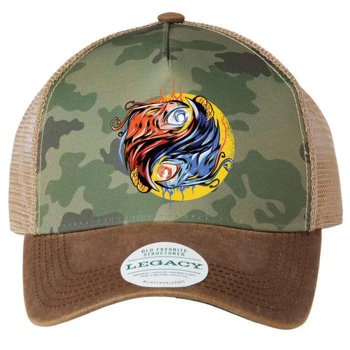 Phoenix Yin Yang Legacy Tie Dye Trucker Hat