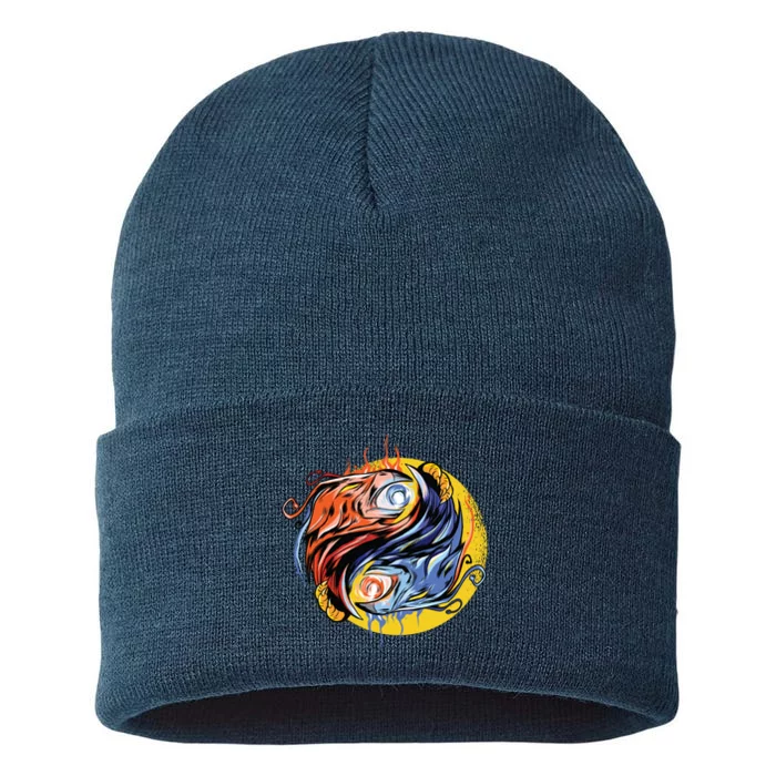 Phoenix Yin Yang Sustainable Knit Beanie