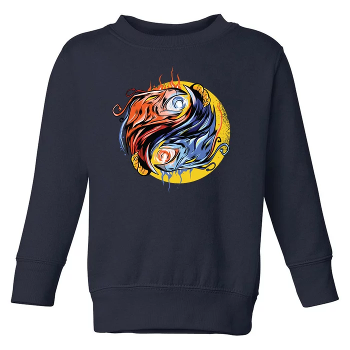 Phoenix Yin Yang Toddler Sweatshirt