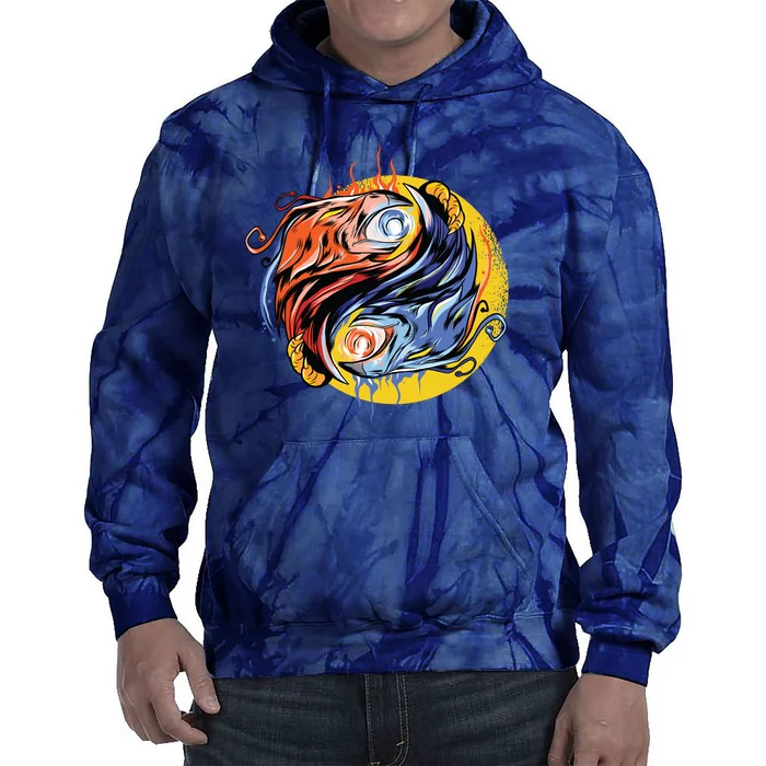 Phoenix Yin Yang Tie Dye Hoodie