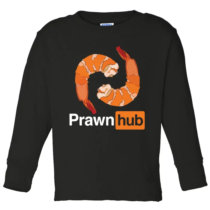 Prawn Hub Toddler Long Sleeve Shirt