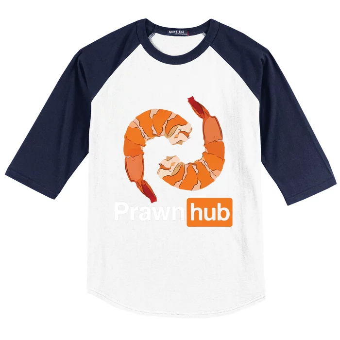 Prawn Hub Baseball Sleeve Shirt