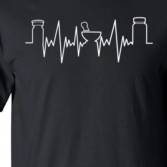 Pharmacists Heartbeat Pharmacy Tech Medical Student Tall T-Shirt