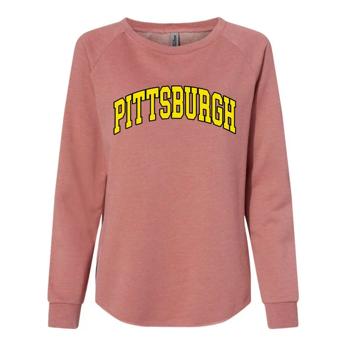 Pittsburgh Hometown Pride Classic Womens California Wash Sweatshirt