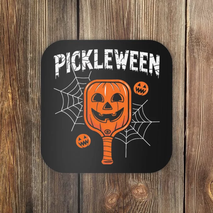 Pickleween Halloween Pickleball Players Coaster