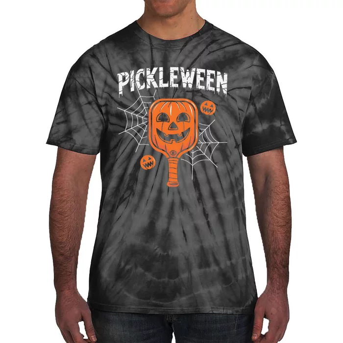 Pickleween Halloween Pickleball Players Tie-Dye T-Shirt